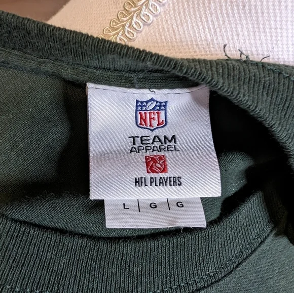 #21 GREEN BAY PACKER HA HA Clinton - Dix tshirt💚💛 Size L - Picture 9 of 10